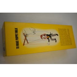 Pelham Puppets sm minstrel marionnette ancienne menestrel troubadoursjouet vintage poupée