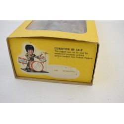 Pelham Puppets sm minstrel marionnette ancienne menestrel troubadoursjouet vintage poupée