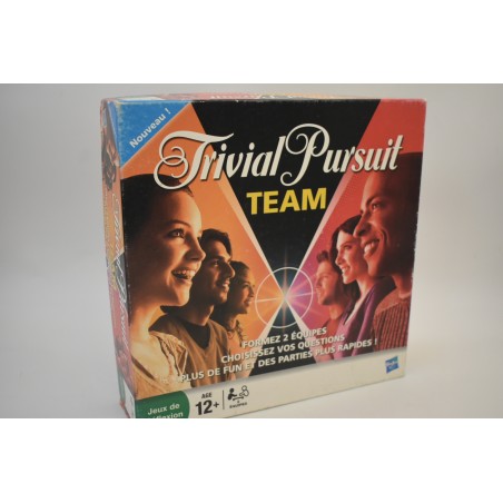 Trivial Pursuit Team interieur neuf jeu de société Hasbro jeux classique famille équipe