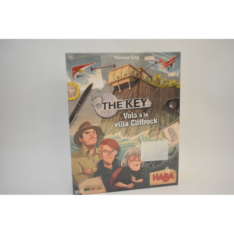 The key vols a la villa cliffrock Edition haba jeu de société soirée jeux special