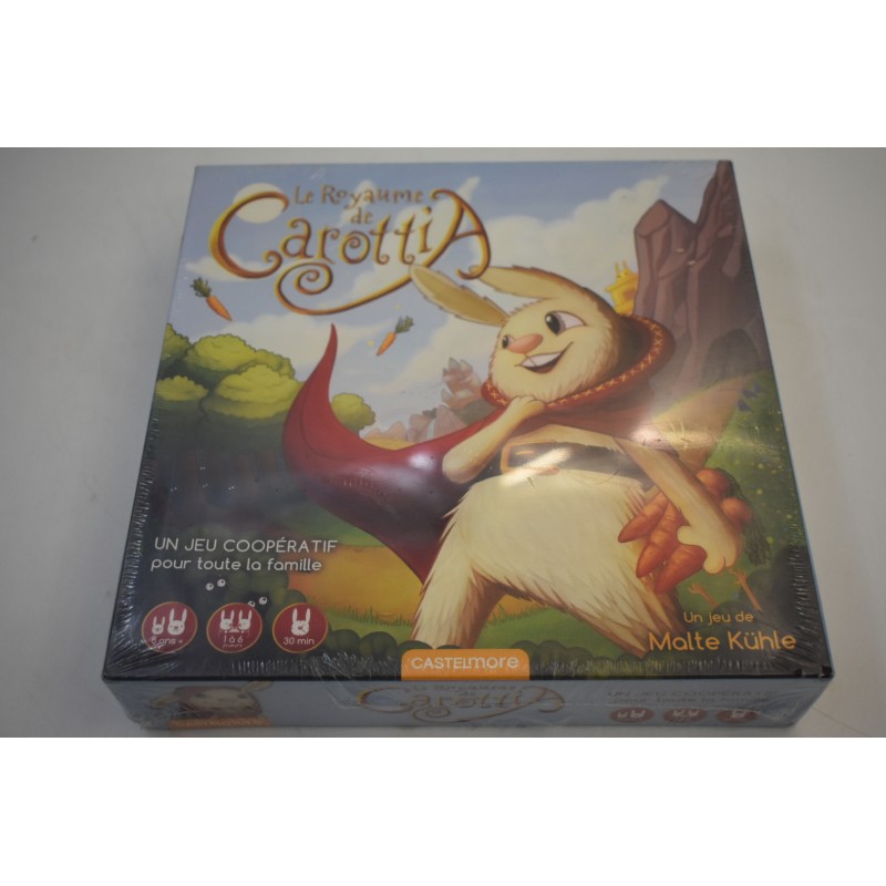 Le royaume de Carottia Edition Castelmore un jeu de coopératif pour toute la famille mage company jeux de société