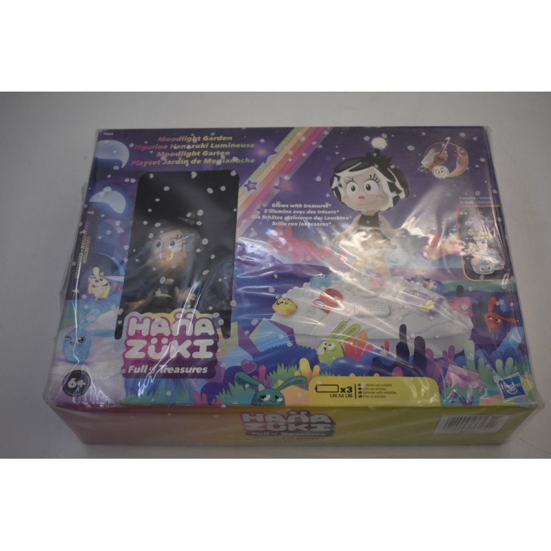Hana Zuki full of treasures figurine lumineuse hasbro jouet jeu moodlight garden