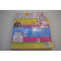 Steam powered kids motorised zipline messenger 4M jeu jouet neuf couture