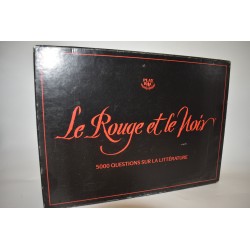 Le rouge et le noir 1988 Edition play bac 5000 questions sur la littérature jeu de société jeux