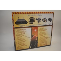 Karaoké Party neuf Pack compatible écrans dvd boitier de mixage récepteur casques micro sans fil émetteurs