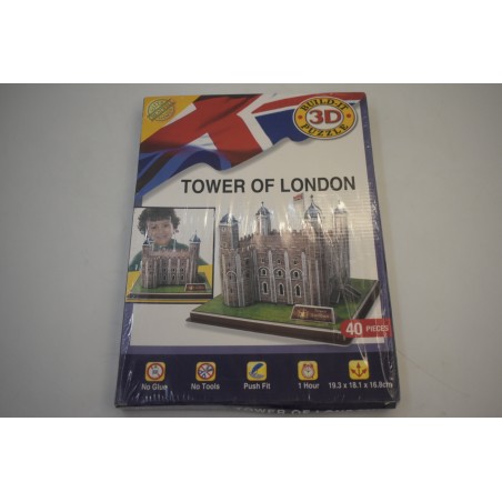 Tower of London 3D Puzzle Build-it gift games cheatwell maquette relief