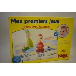 Mes premiers jeux jouons avec les lutins haba jeu de société jeux bois