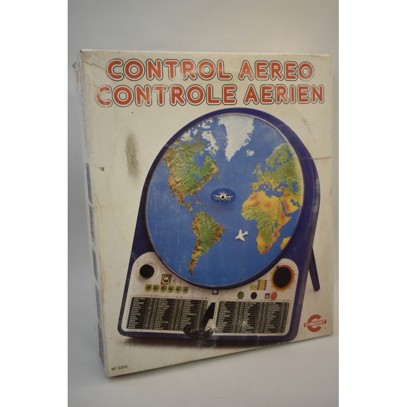 Controle Aerien Edition congost jeu de société electronique jeux flight control aereo vintage