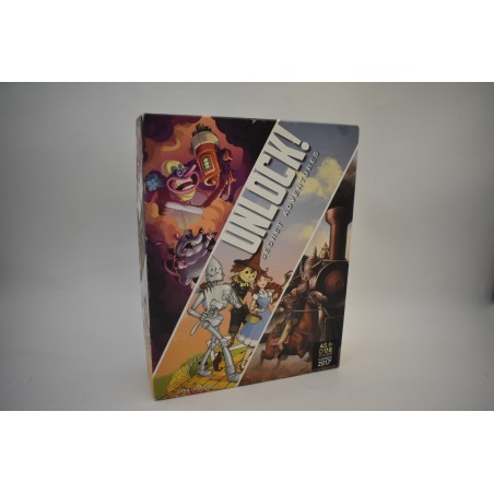 Unlock ! Secret Adventures 3 en 1 as d'or jeu de l'année jeux de société Space cowboys
