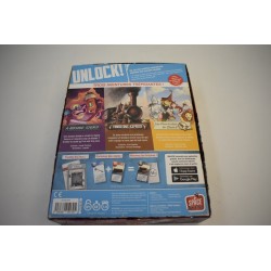 Unlock ! Secret Adventures 3 en 1 as d'or jeu de l'année jeux de société Space cowboys