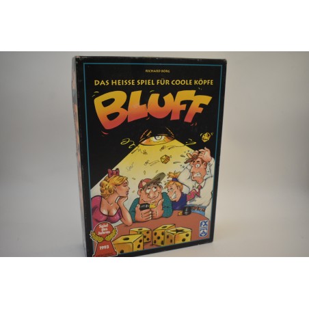 Bluff Fx Schmid Spiel des jahres 1993 jeu de société jeux poker dés