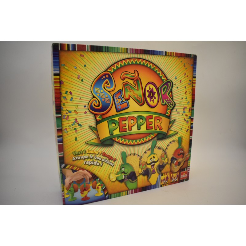 Senor Pepper Edition Goliath jeu de société jeux piment mexicain caramba