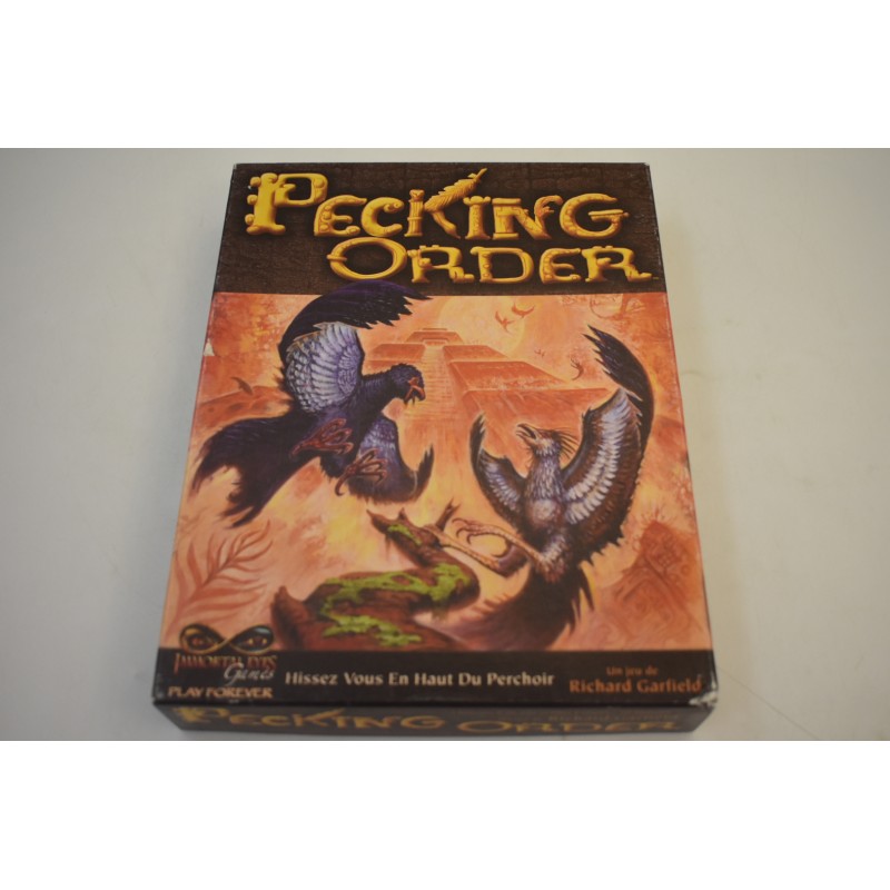 Pecking order Edition immoral Eyes games jeu de société jeux perchoir winning moves