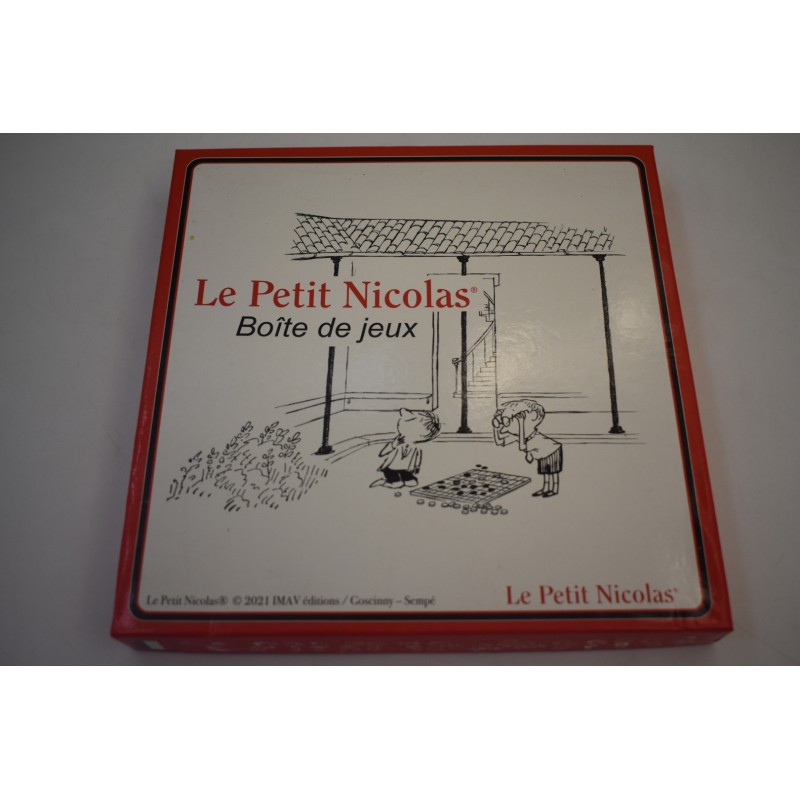 Le petit nicolas Boite de jeux Goscinny Sempé jeu de société création française