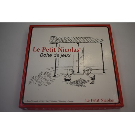 Le petit nicolas Boite de jeux Goscinny Sempé jeu de société création française