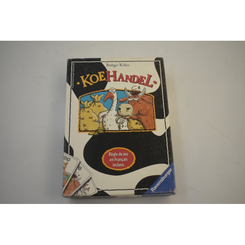 Koehandel Koe handel Edition Ravensburger Tope la jeu de société jeux de cartes