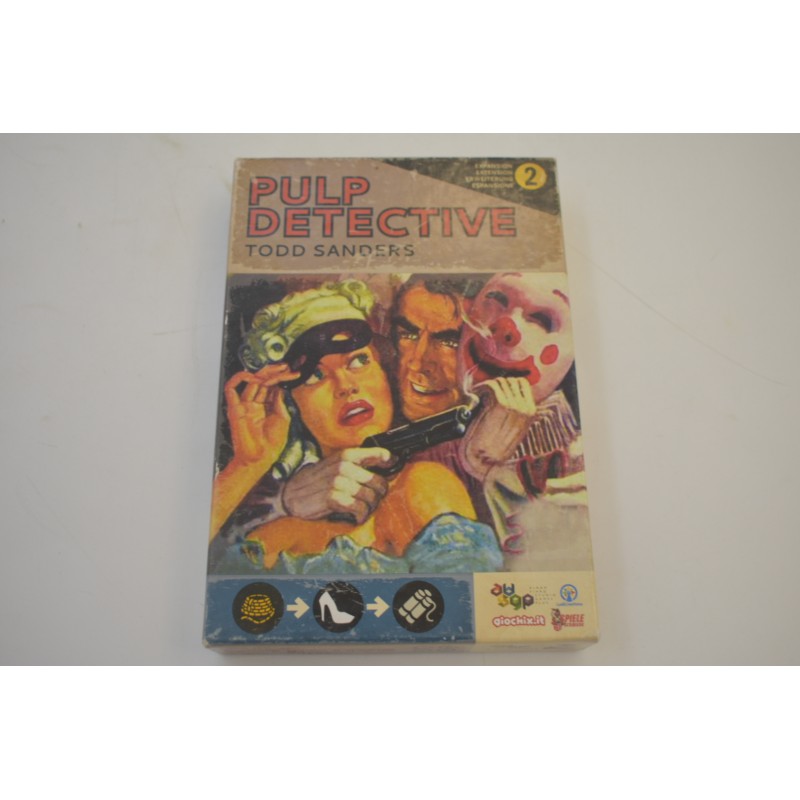 Pulp detective Todd sanders Extension les Sbires, les braqueuses, et autres guet apens jeu de société enquete crime