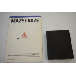Maze Craze Atari jeux vidéo jeu game program CX2635 cops n robbers joystick