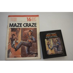 Maze Craze Atari jeux vidéo jeu game program CX2635 cops n robbers joystick
