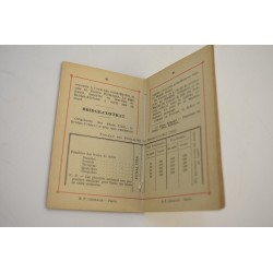 BP Grimaud Paris livret guide pour le jeu de bridge plafond contrat jeux de cartes a jouer ancien livre