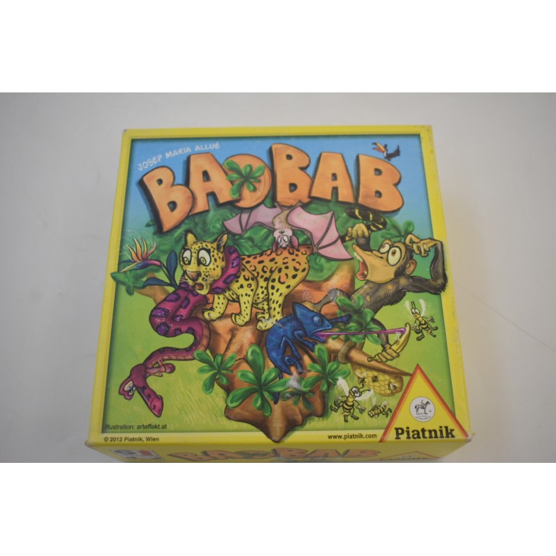 Baobab Edition piatnik jeu de société jeux sos ouistiti singe jungle