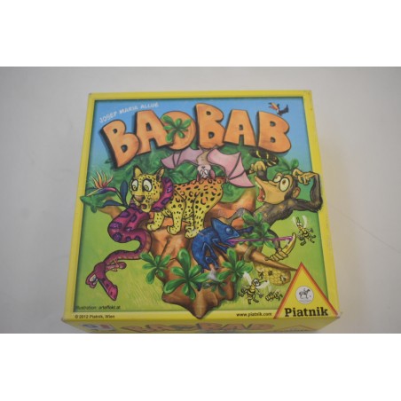 Baobab Edition piatnik jeu de société jeux sos ouistiti singe jungle