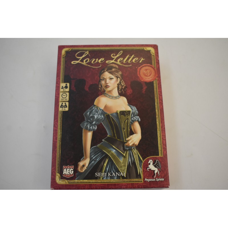 Love letter Kanai Version Allemande Edition Pegasus Spiele AEG jeu de société jeux