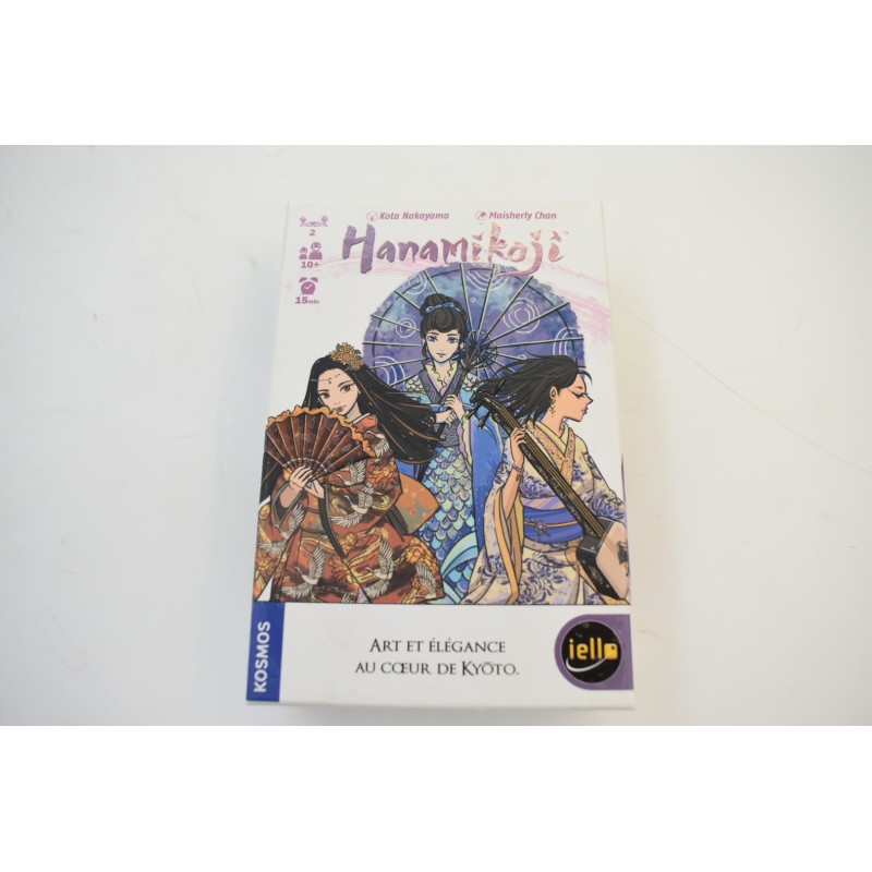 Hanamikoji Edition Iello Jeu de société Kosmos Art Elegance Kyoto jeux de cartes