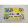 Loto de la mer et des Rivieres Fernand Nathan jeu de société jeux educatifs retro vintage