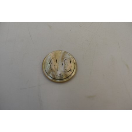 Jeton 5 francs Casino Grand Cercle numéro 678 ancien nacre