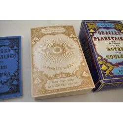 Oracles Planetaires Tarots Astrologiques Astres et Couleurs Editions Dusserre Paris Cartomancie jeux de cartes