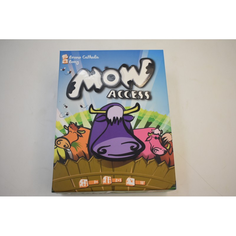 Mow Access Edition Hurrican Accessi Game jeu de société jeux Cathala meuh vache