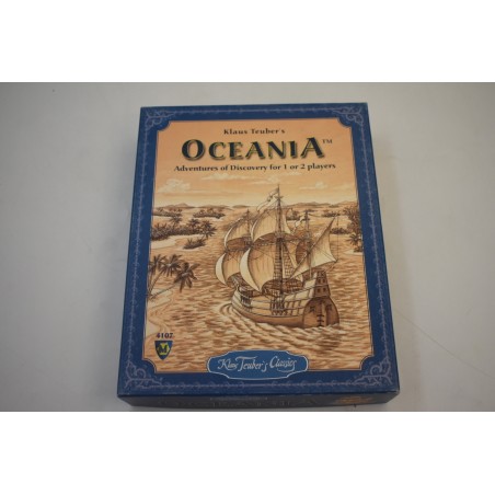 Oceania Adventures of discovery Catan Mayfair games explorer des iles inconnus jeu de société jeux