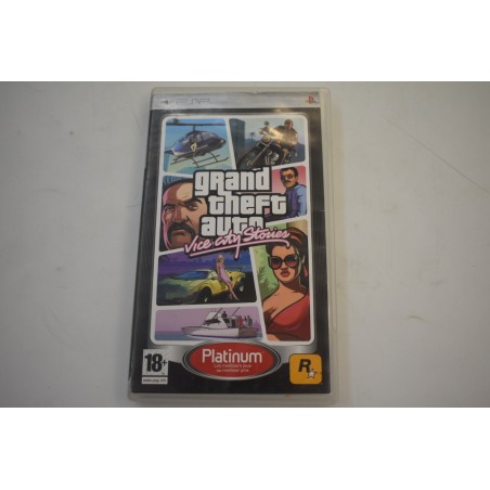 GTA Vice City Stories Grand theft auto Sony Psp Playstation jeux vidéo retro gaming rockstar platinum jeu