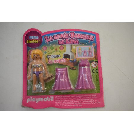 Playmobil Edition Limitée ! La soirée Barbecue de Léna tenue de soirée jouet figurine