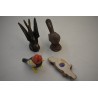 Lot de 4 oiseaux petit cuicui collection