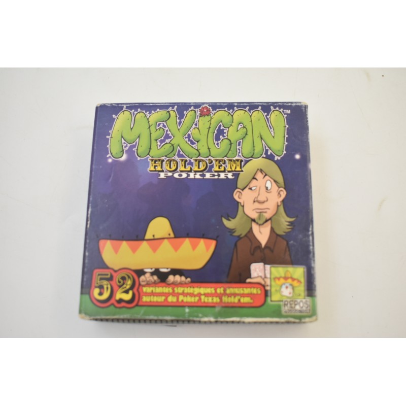 Mexican Hold'em poker Repos production jeu de société jeux texas cartes