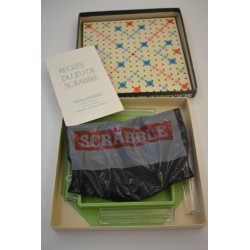 Scrabble De voyage Edition habourdin jeux spear jeu de société voyage duplicate compétition vintage retro game lettres