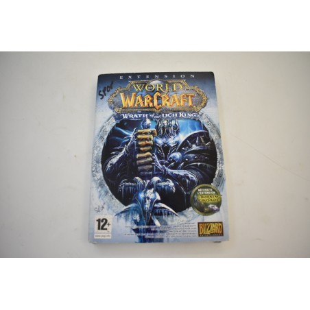 World of Warcraft Extension Wrath of the lich king blizzard jeu vidéo jeux retro gaming