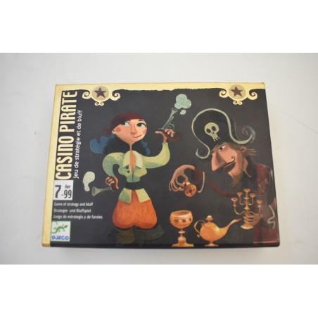 Casino pirates Djeco jeu de société interieur neuf jeux de strategie bluff