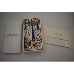 Ancien tarot de Marseille Edition Tchalai 1981 Cartomancie Grimaud selection du reader's digest jeu de société jeux