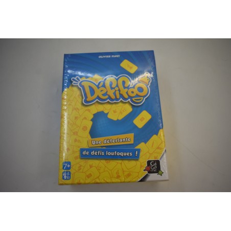 Defifoo Edition gigamic jeu de société defis loufouques