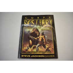 Bestiary  Gurps Monsters Beasts Companions Third Edition Steve Jackson games livre jeu jeux