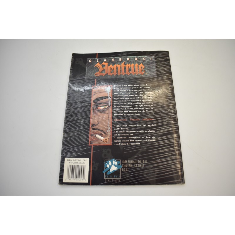 Clanbook ventrue sourcebook Vampire The masquerade thy kindred's keeper 1994 white wolf