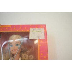 Barbie 1985 Neuve Music Lovin Tempo Mattel Étiquette Printemps 135 Francs Poupée
