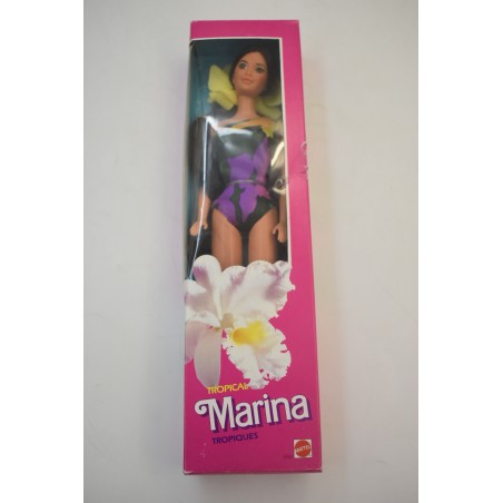 Barbie 1985 Neuve Marina Tropiques Mattel Tropical Poupée