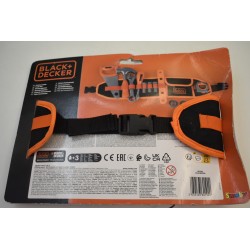 Black & Decker Smoby jouet jeu trousse a outils ceinture mécano bricoleur