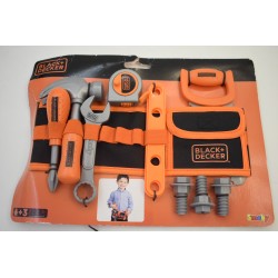 Black & Decker Smoby jouet jeu trousse a outils ceinture mécano bricoleur