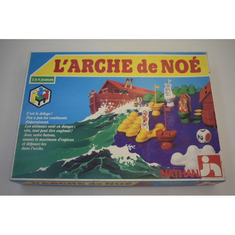 L'arche de Noé edition nathan jeu de société jeux déluge continent animaux