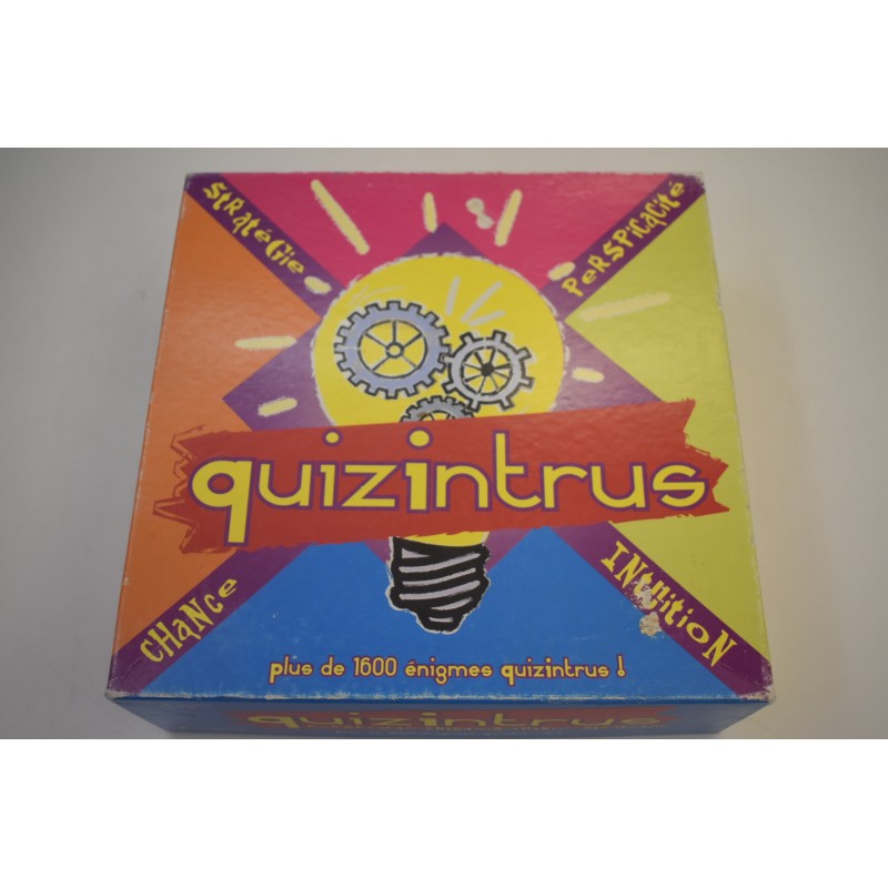 Quizintrus Edition winning moves quiz jeu de société jeux intrus logique chance strategie